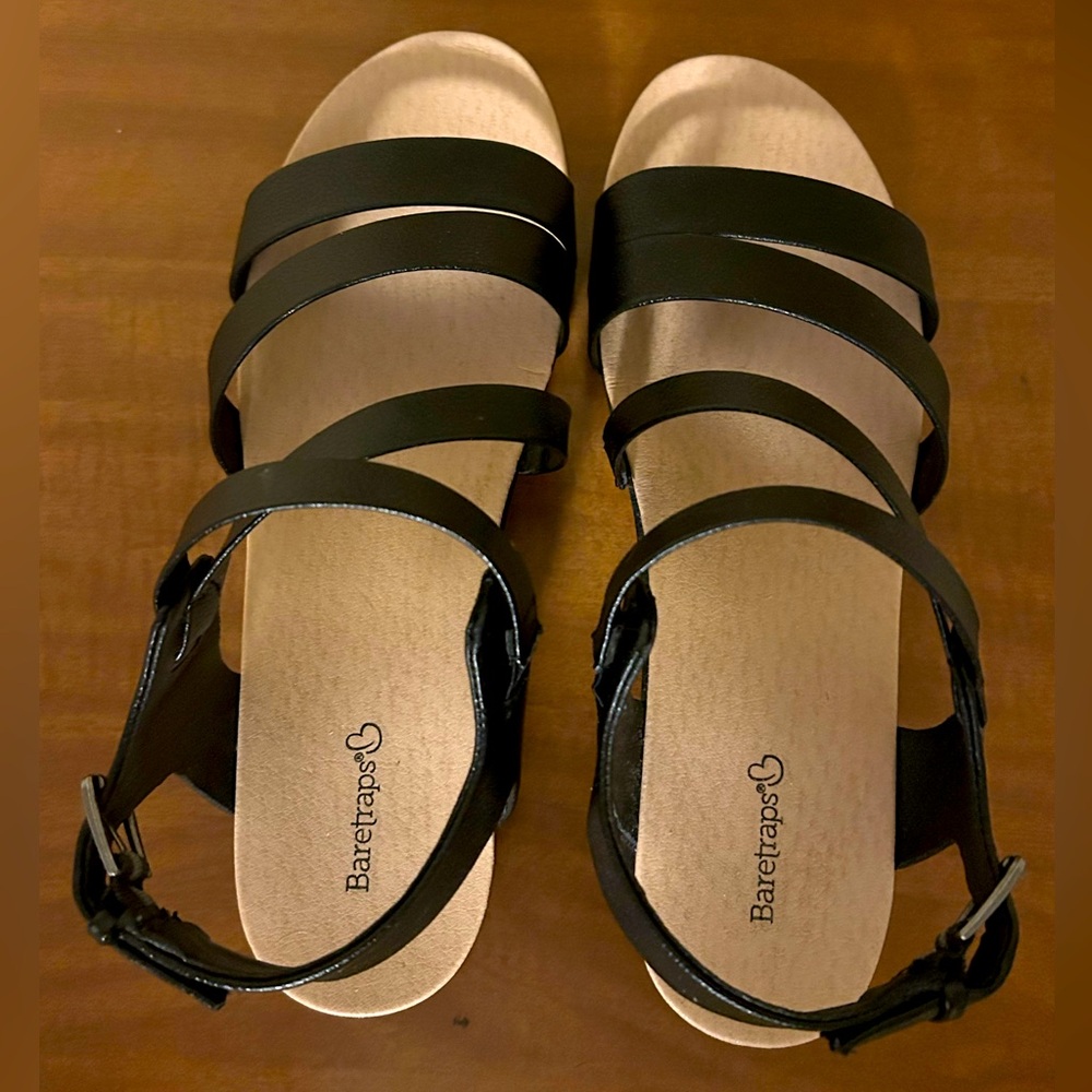 Baretraps Women's Black Sandals